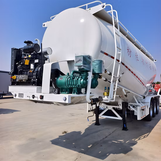 3 ejes 40 metros cúbicos 40 toneladas 50 toneladas remolque cisterna de cemento a granel
