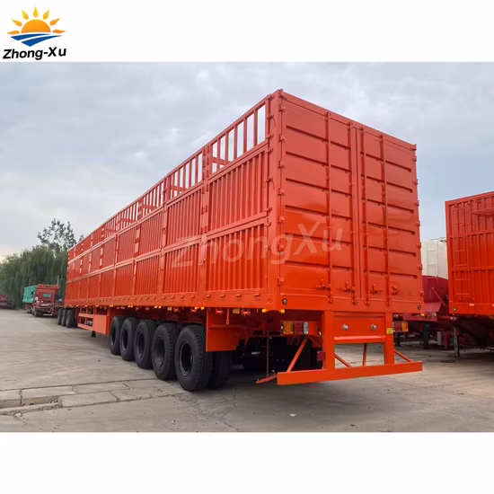 China Semirremolque de camión de transporte de carga con plataforma plana de 3 ejes / Esqueleto / Lowboy / Contenedor Triaxle